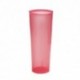 Vaso de plástico 300 ml rojo