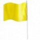Divertidos banderines para eventos. Banderin amarillo