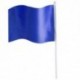 Divertidos banderines para eventos. Banderin azul