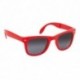 Gafas de sol plegables de color rojo