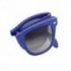 Gafas de sol plegables de color azul