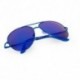 Gafas de sol metálicas de estilo aviador. Color azul