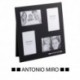 Portafotos de Antinio Miró para 4 fotos
