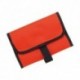 Bolsa de aseo con percha, color rojo