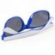 Gafas de sol con monturas bicolor. Color azul