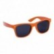 Gafas de sol con montura brillante. Color naranja