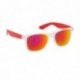 Originales gafas de sol con lentes de color. Color rojo