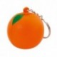 Llavero antiestrés diseño naranja