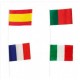 Banderines de España para la decoración de los festejos
